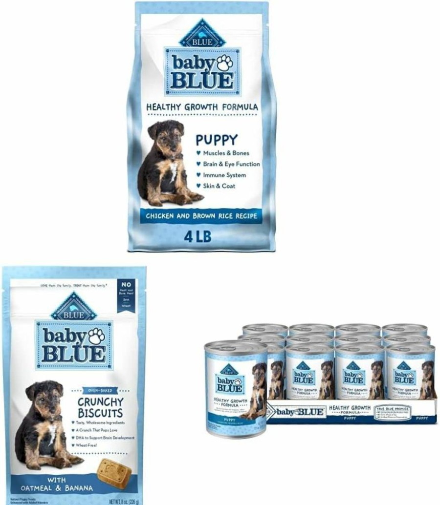 Blue Buffalo Baby Blue Puppy Starter Kit – Essential Supplies for New Puppies